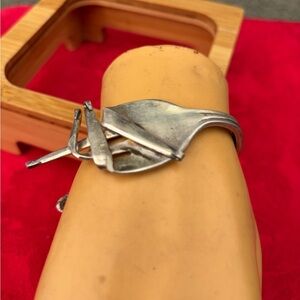Silver plate fork Accessory Bracelet
